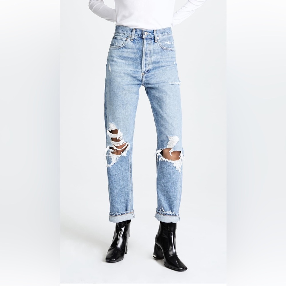 Agolde ripped jeans